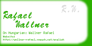 rafael wallner business card